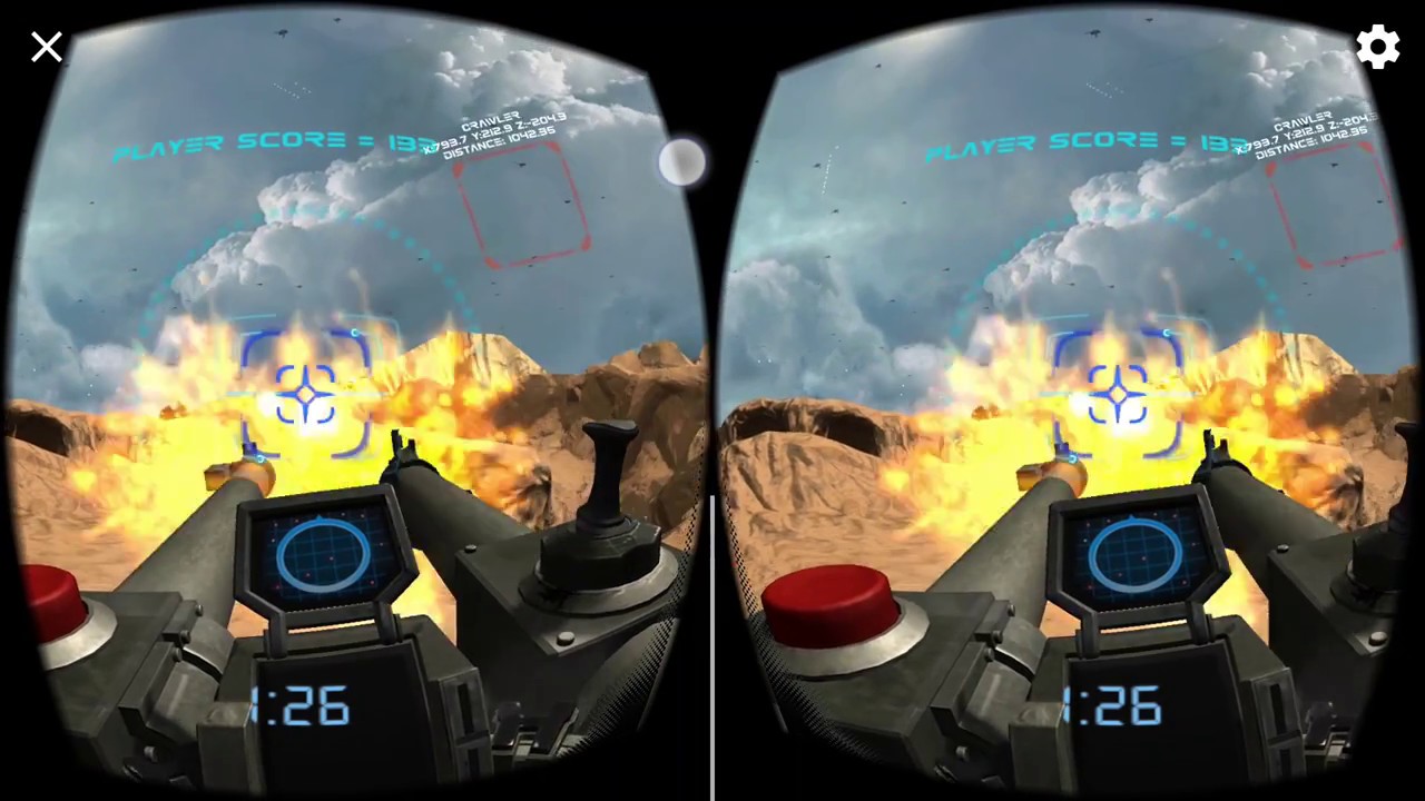 Gameplay from the Ghost Mercs mobile and VR prototype